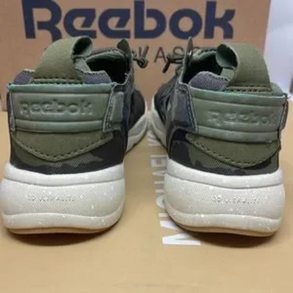 BNIB Men’s  REEBOK CLASSIC FURYLITE SR in The GreenFlower (Camouflage) - Picture 5 of 9